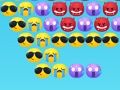 Jogo Atirador de bolhas de emojis  online
