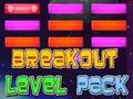 Jogo Pacote de Nível Breakout  online