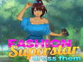 Jogo Vestem-se as superestrelas da moda  online