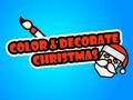 Jogo Colorir e Decorar o Natal  online