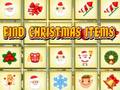 Jogo Encontre itens de Natal  online