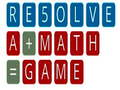 Jogo Resolver um jogo de matemática  online