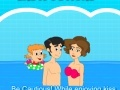 Jogo Beijando da piscina  online