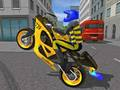 Jogo Simulador de corrida de moto da polícia  online
