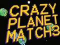 Jogo Crazy Planet Match 3 online