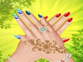 Jogo Primavera Nail Art  online