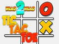 Jogo Cabeça 2 Cabeça Tic Tac Toe  online