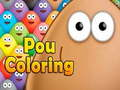 Jogo Coloração Pou  online