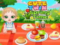 Jogo Primavera gêmea fofa  online