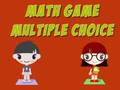 Jogo Jogo de matemática de múltipla escolha  online
