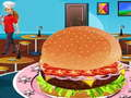 Jogo Decoração de hambúrguer  online