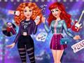 Jogo Show de rock das princesas ruivas  online