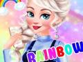 Jogo Moda princesa arco-íris  online