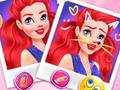 Jogo Princesas Face Warp  online