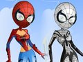 Jogo Vestir Garota Aranha  online
