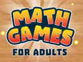Jogo Jogos de matemática para adultos  online