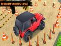 Jogo Estacionamento vertical para vários carros  online