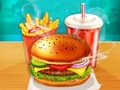 Jogo Hambúrguer Happy Kids  online