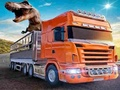 Jogo Condução de caminhão transportador de zoológico de animais  online