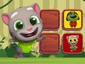Jogo Memória do Talking Tom  online