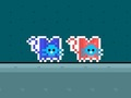 Jogo Gatos vermelhos e azuis  online
