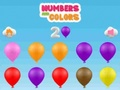 Jogo Números e cores  online