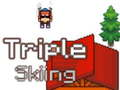 Jogo Esqui Triplo 2D  online