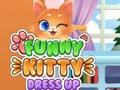 Jogo Vestir Gatinho Engraçado  online