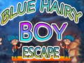 Jogo Fuga do menino peludo azul  online