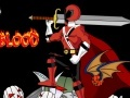 Jogo Power Rangers Samurai Halloween Blood  online