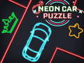 Jogo Quebra-cabeça de carro de néon  online