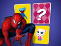 Jogo Jogo de cartão de memória do Homem-Aranha  online
