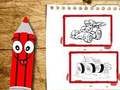 Jogo Livro de Colorir de Carros de Volta às Escolas  online