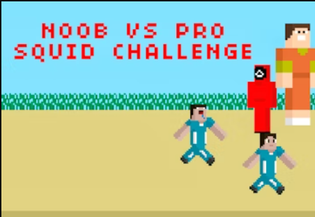 Jogo Desafio Noob vs Pro Squid  online