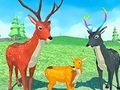 Jogo Família Animal Simulador de Veado  online