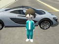 Jogo Gangue de Condução Squid Gamer City  online