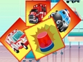 Jogo Memória de Caminhões de Emergência  online