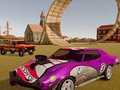 Jogo Bater carros loucos acrobacias no campo  online