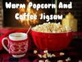 Jogo Quebra-cabeça de pipoca e café quente  online