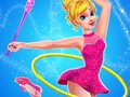 Jogo Vestem-se meninas superestrelas de ginástica  online
