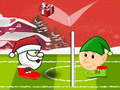 Jogo Futebol de cabeça de inverno de Papai Noel  online