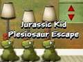 Jogo Fuga do Plesiossauro Jurassic Kid  online