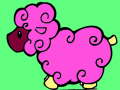 Jogo Livro para Colorir Bebê Ovelha  online