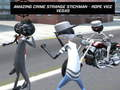 Jogo Incrível Crime Estranho Stickman Corda Vice Vegas  online