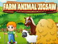 Jogo Quebra-cabeça de animais de fazenda  online