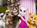 Jogo Quebra-cabeça GF Talking Tom  online