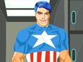 Jogo Vestir Capitão América  online