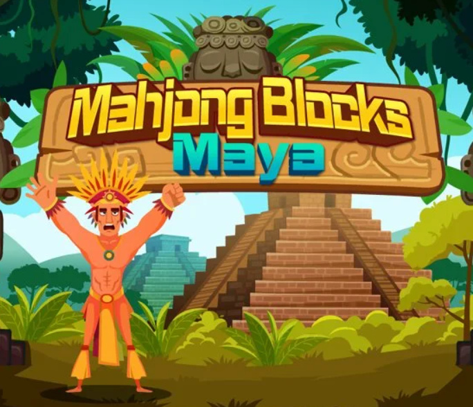 Jogo Mahjong bloqueia Maya  online