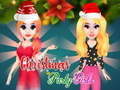 Jogo Meninas da festa de Natal  online