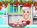 Jogo Irmã Princesa Fabricante de Cupcakes de Natal  online